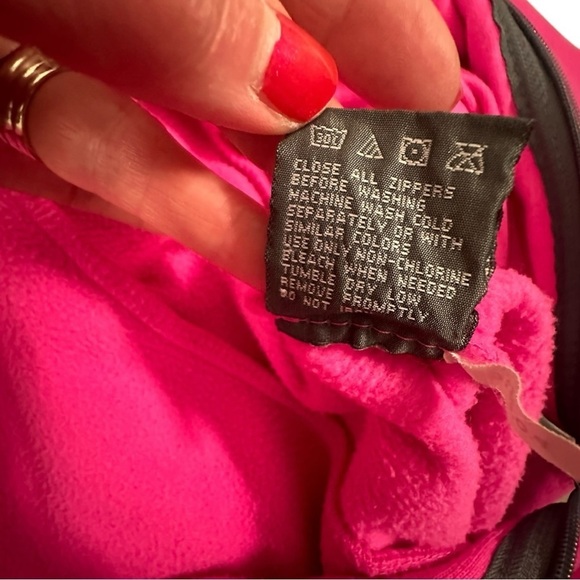 New Balance Pink and Gray Fleece Jacket - Picture 10 of 12